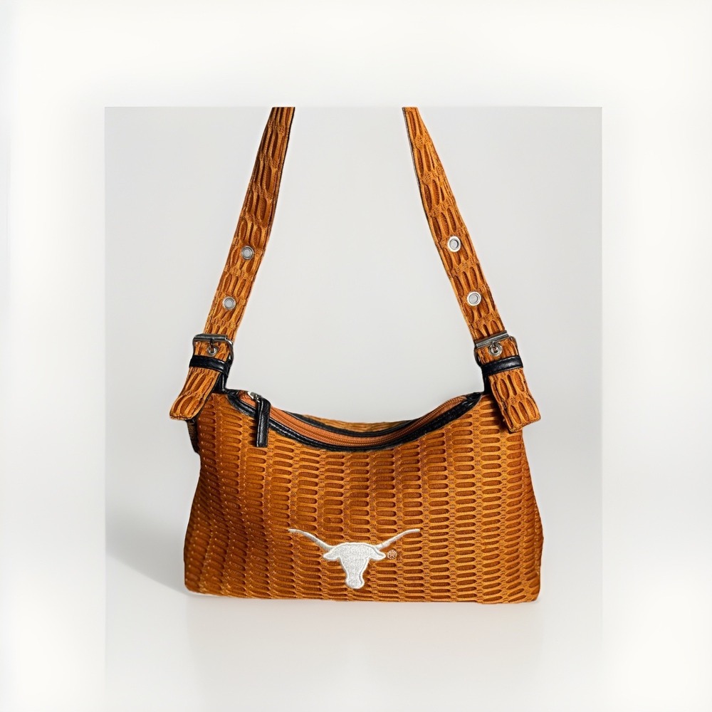 Alan Stuart Texas Longhorn Purse Great Conditon